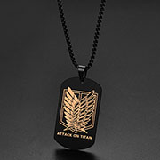 Attack on Titan Titanium Necklace