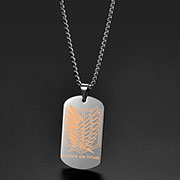 Attack on Titan Titanium Necklace