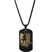 Attack on Titan Titanium Necklace