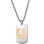 Attack on Titan Titanium Necklace