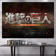 Attack on Titan Wall Decoration Background Cloth
