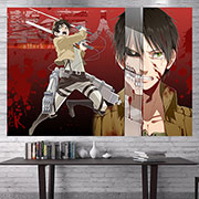 Attack on Titan Wall Decoration Background Cloth