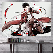 Attack on Titan Wall Decoration Background Cloth
