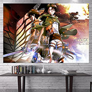 Attack on Titan Wall Decoration Background Cloth