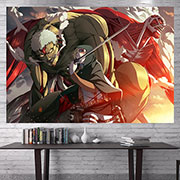 Attack on Titan Wall Decoration Background Cloth