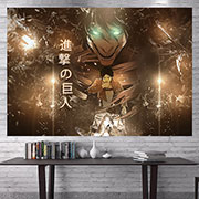 Attack on Titan Wall Decoration Background Cloth