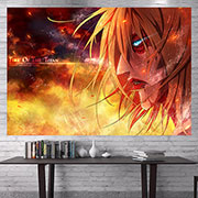 Attack on Titan Wall Decoration Background Cloth