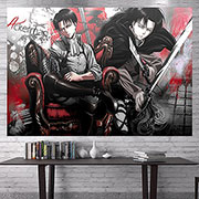 Attack on Titan Wall Decoration Background Cloth