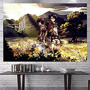 Attack on Titan Wall Decoration Background Cloth