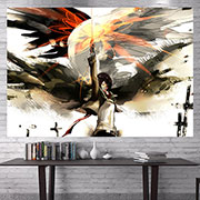 Attack on Titan Wall Decoration Background Cloth