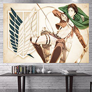 Attack on Titan Wall Decoration Background Cloth