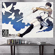 Attack on Titan Wall Decoration Background Cloth