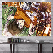 Attack on Titan Wall Decoration Background Cloth