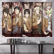 Attack on Titan Wall Decoration Background Cloth