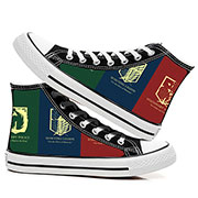 Attack on Titan Canvas Shoes