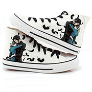 Black Butler Canvas Shoes