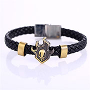 Bleach Leather Bracelet