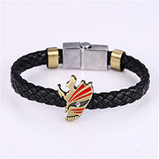 Bleach Leather Bracelet