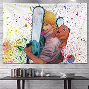 Chainsaw Man Wall Cloth