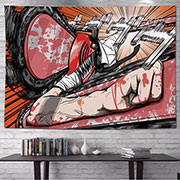 Chainsaw Man Wall Cloth