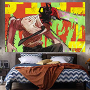 Chainsaw Man Wall Cloth