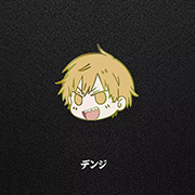 Chainsaw Man Metal Brooch