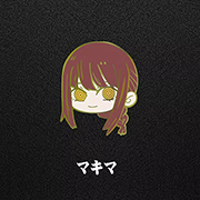 Chainsaw Man Metal Brooch