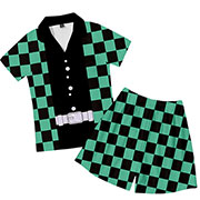 Demon Slayer Shirt & Shorts Set