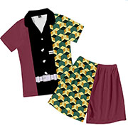 Demon Slayer Shirt & Shorts Set