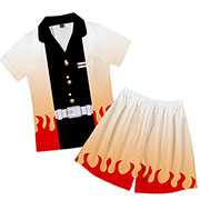 Demon Slayer Shirt & Shorts Set