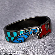 Demon Slayer 925 Silver Ring