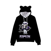 Demon Slayer Hoodie with bear ears