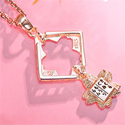 Detective Conan 925 Silver Necklace