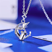 Detective Conan Kiddo 925 Necklace