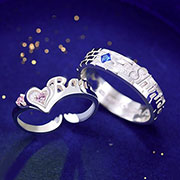 Detective Conan 925 Silver Rings
