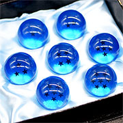 Dragon Ball Z Large Crystal Balls Boxset 7.6cm diameter