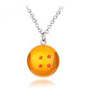Dragon Ball 4 Stars Necklace