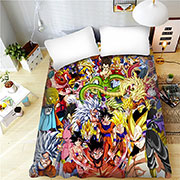 Dragon Ball Bed Sheet