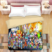 Dragon Ball Bed Sheet