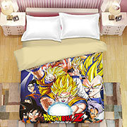 Dragon Ball Bed Sheet