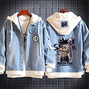 Dragon Ball Denim Hoodie