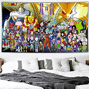 Dragon Ball Wall Background Cloth
