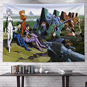 Evangelion Wall Cloth