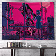 Evangelion Wall Cloth