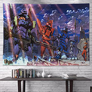 Evangelion Wall Cloth