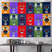 Evangelion Wall Cloth