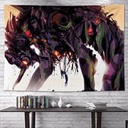 Evangelion Wall Cloth