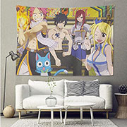 Fairy Tail Wall Decoration Background Cloth