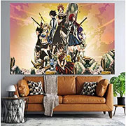 Fairy Tail Wall Decoration Background Cloth