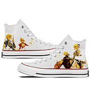 Fate Stay Night Canvas Shoes